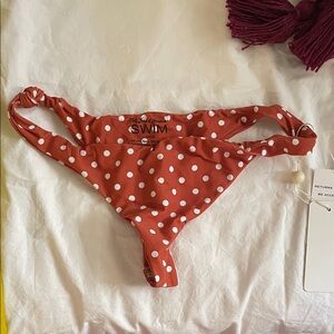 For Love & Lemons Thong Bikini Bottom